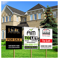 Estate Agent Boards